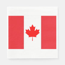 Guardanapo Bandeira do Canadá