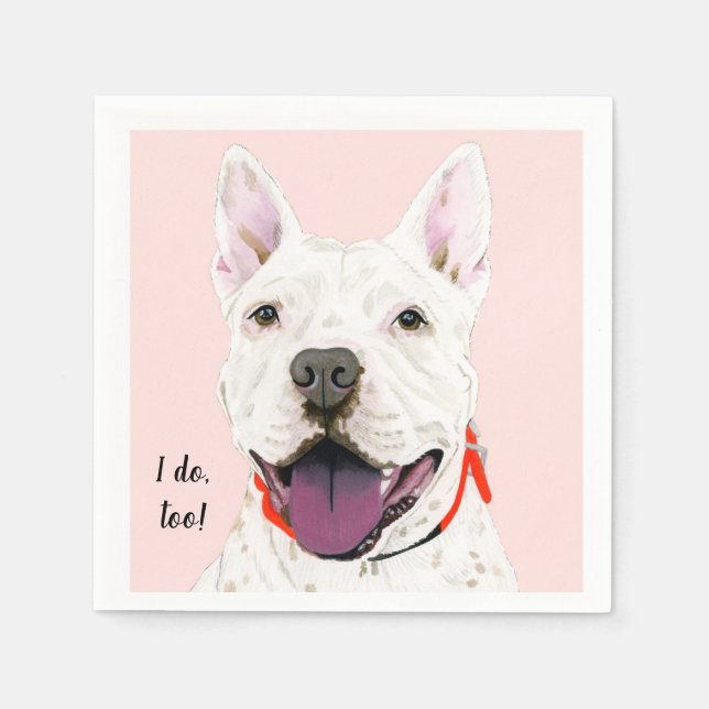 De Papel Guardanapo Cachorro (Frente)