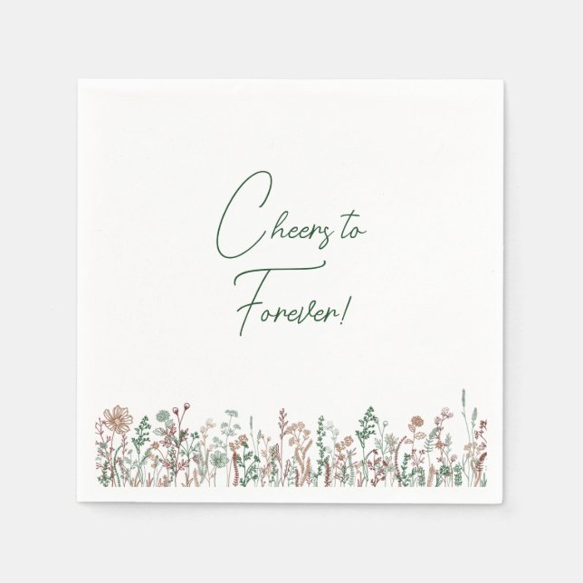 De Papel Guardanapo Coquetel Personalizado (Frente)