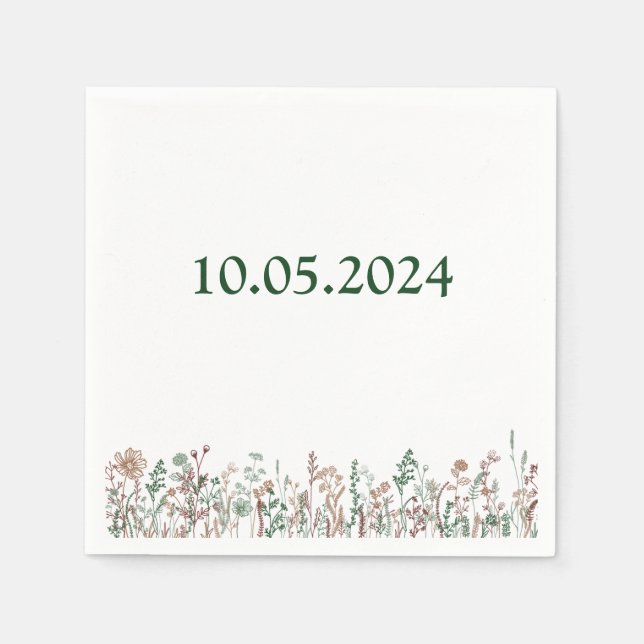 De Papel Guardanapo Coquetel Personalizado (Frente)