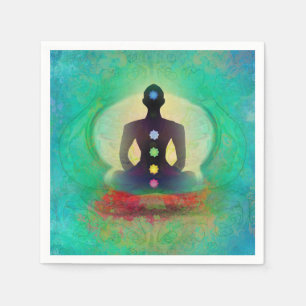 De Papel Guardanapo da ioga da meditação