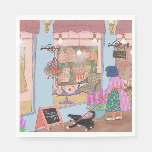 De Papel Guardanapo Diário & Evento (Frente)