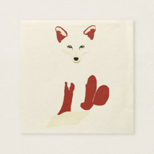 De Papel Guardanapo do Fox