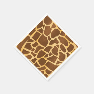 De Papel Guardanapo do impressão do girafa