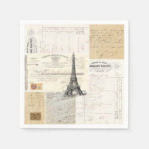 De Papel Guardanapo franceses das coisas efêmeras do