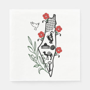 De Papel Guardanapo Palestino