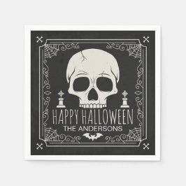 De Papel Partido Personalizado do Halloween | Guardanapo