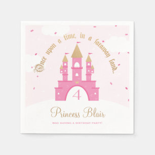 De Papel Princesa Partido Guardanapo