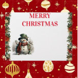 De Papel Snowman Cute Christmas deseja guardanapo<br><div class="desc">Snowman Cute Watercolor O Natal Deseja Conveniência é a chave durante esta estação movimentada! Visite nossa loja Zazzle para explorar a coleção completa de Snowman Cute Watercolor Christmas Wish. Com apenas alguns cliques, você pode ter esses designs deliciosos entregues diretamente à sua porta. Se precisar de mais alguma personalização, por...</div>