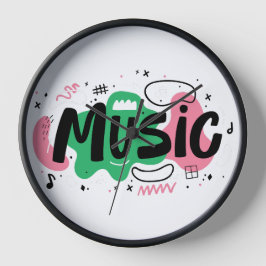 De Parede O Relógio Musical