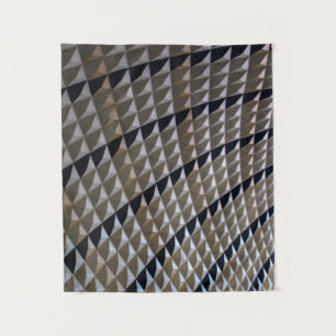 De Parede tapete branco, preto e castanho