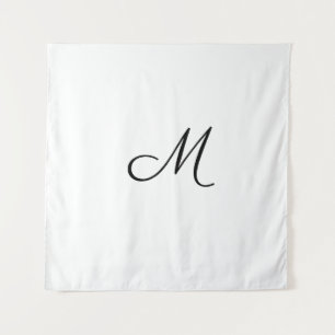 De Parede tapete personalizado com logotipo monograma mínimo