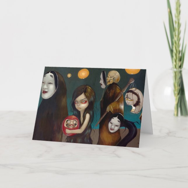 De "parte 1 do cartão Hyakki Yakō" (Frente)