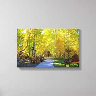 De "passagem Aspen", outono, canvas