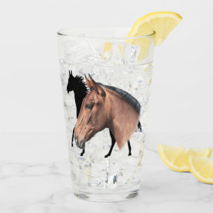 De Pint Copo do vidro do cavalo