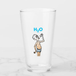 De Pint Copo H2O O Homem Sedento