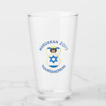 Copo Personalizado com Anjo do Hanukkah com Bandei