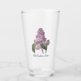 De Pint Copo Tumbler Flor Lilás Roxo Old Fashion