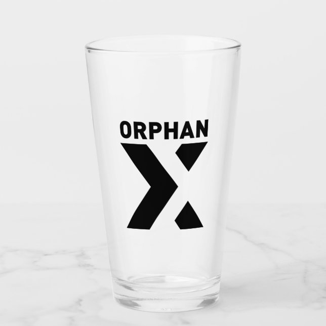 De Pint Copo Tumbler Orphan X (Frente)