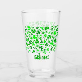 De Pint Saúde Trevos Irlandeses Sortudos Copo Personalizad