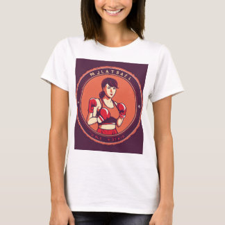 "Dê poder ao seu estilo: T-Shirts femininas de bai