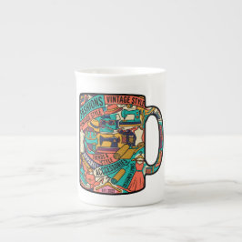 De Porcelana caneca