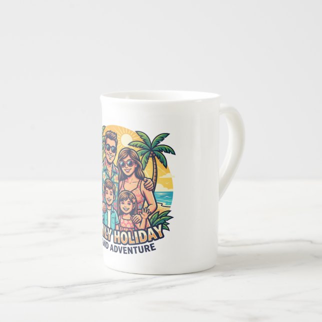 De Porcelana caneca (Frente Esquerda)
