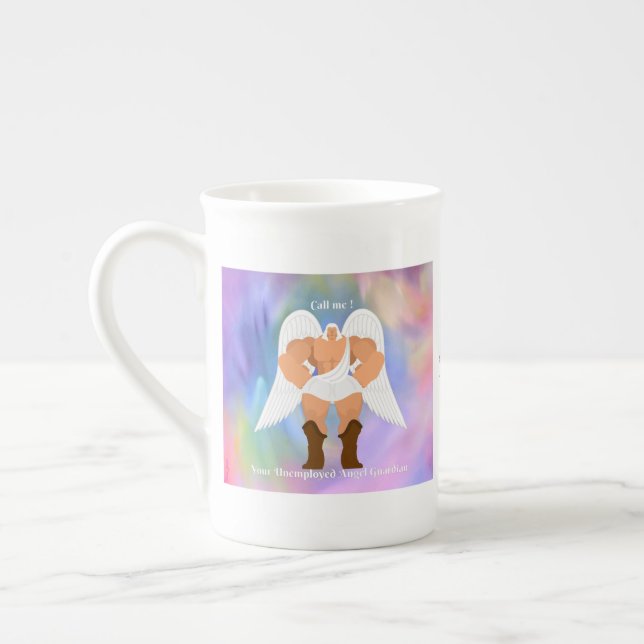 De Porcelana Caneca arco-íris das crianças do Mighdian (Esquerda)
