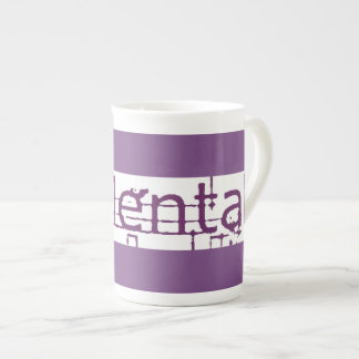 De Porcelana caneca cementosa