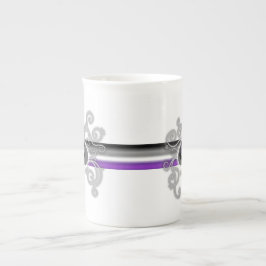 De Porcelana Caneca da multa da bandeira do orgulho do logotipo