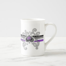 De Porcelana Caneca da multa da bandeira do orgulho do logotipo