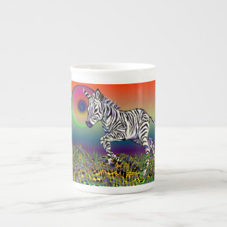 De Porcelana Caneca da zebra