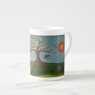 De Porcelana Caneca das cores verdadeiras