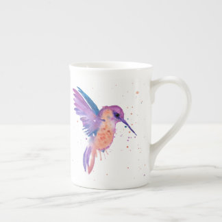 De Porcelana Caneca do colibri da pintura da Aquarela