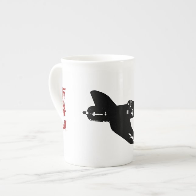 De Porcelana Caneca do corsário (Frente Esquerda)