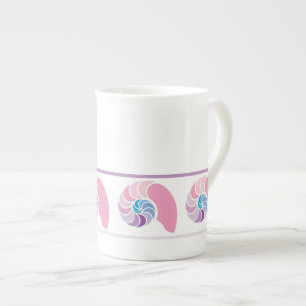 De Porcelana Caneca do escudo do mar