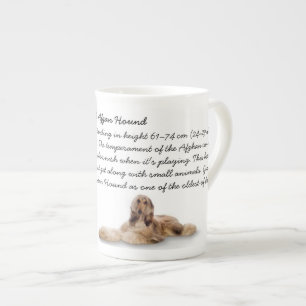 De Porcelana Caneca do galgo afegão