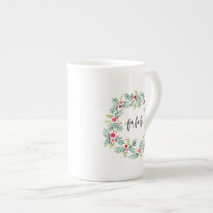 De Porcelana Caneca do La do La do Fa