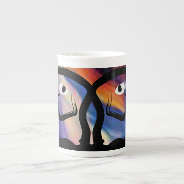De Porcelana Caneca enorme feita sob encomenda (Frente)