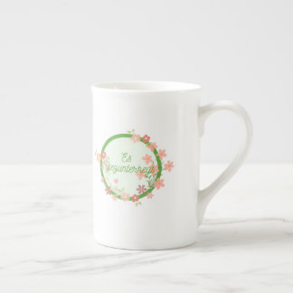 De Porcelana Caneca Es Gezunterheyt