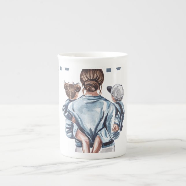 De Porcelana Caneca Especial (Frente)