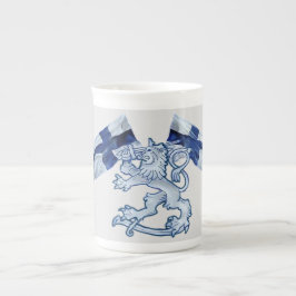 De Porcelana Caneca Especial Brasão do Leão Finlandês