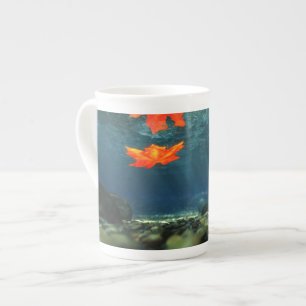 De Porcelana Caneca Especial Chama na Água