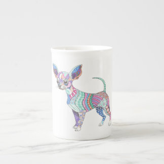 De Porcelana Caneca Especial Chihuahua Vibrante