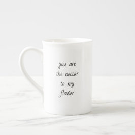 De Porcelana Caneca Especial Néctar Para Minha Flor