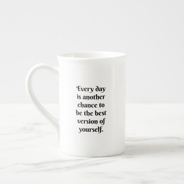 De Porcelana Caneca Especial Outra Chance (Esquerda)