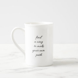 De Porcelana Caneca Especial Seu Próprio Caminho