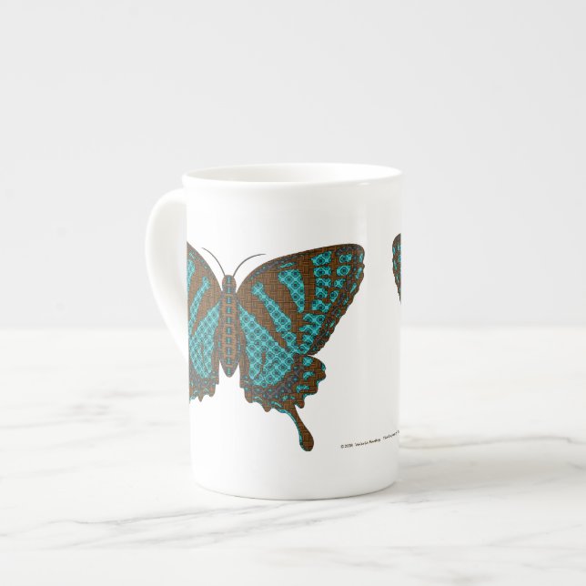 De Porcelana Caneca Especialidade Native Swallowtail (Frente Esquerda)