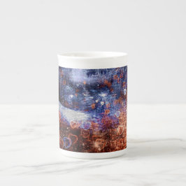 De Porcelana Caneca Temática Corações na Estrada