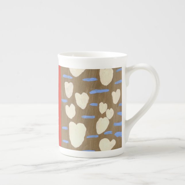 De Porcelana Caneca Temática Ilha do Amor (Direita)